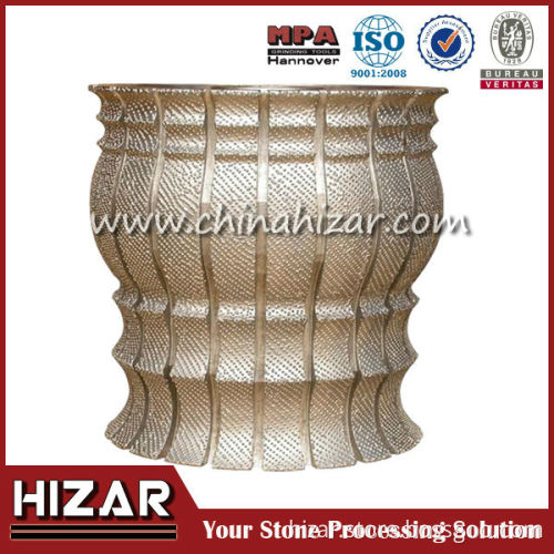 Stone Marble Granite Diamond Profile Wheel, diamond edge polisher